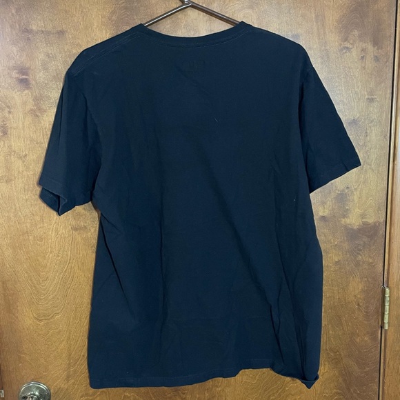 Raiders NFL Team Apparel Ring Spun Black Cotton Shirt Men’s Large - Picture 3 of 4